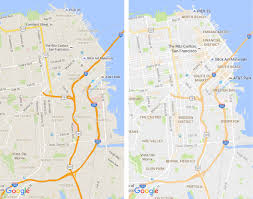Googleマップ 道路の輪郭廃除などのデザイン変更でより見やすく 配色も変更 Itmedia Mobile