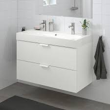 Godmorgon Tolken Tornviken Cabinet Countertop 19 5 8 Sink White Bamboo Dalskar Faucet 32 1 4x19 1 4x29 1 8 Ikea High Gloss White Ikea Godmorgon White Vanity Bathroom
