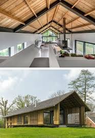 Ein Schoner Neu Erstellter Stall In Den Niederlanden Die Stildateien Erstellt Haus Architektur Architektur Architektur Haus