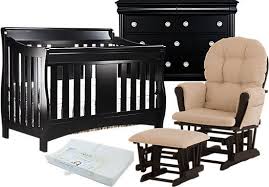 Oberon Crib Black 4pc Nursery Bedroom Rooms To Go Kids Cribs Rooms To Go