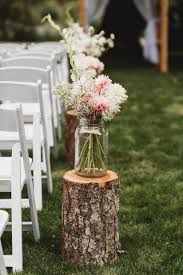 Country Vintage Wedding Wedding Aisle Decorations Wedding Aisle Outdoor Outdoor Wedding Decorations
