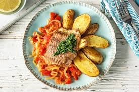 Sukower Welsfilet Jetzt Kochen Rezept Hellofresh Rezept Welsfilet Ofenkartoffel Rezept Ofenkartoffel