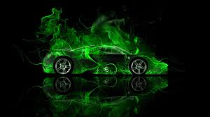 Green And Black Ferrari Wallpaper Hd Wallpaper Ferrari Enzo Ferrari Wallpaper