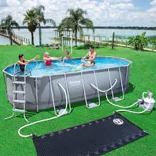 Pin By Chelsea Gordon On Backyard Oval Pool Oval Swimming Pool Swimming Pools