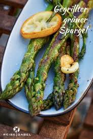 Gegrillter Gruner Spargel Rezept Spargel Grillen Gruner Spargel Grillen Gruner Spargel