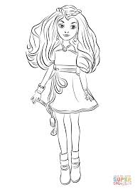 You might also be interested in coloring pages from descendants category. Evie From Descendants Wicked World Coloring Page Free Printable Pages Mal And Sofia Carson 2 Descendents 3 Doll Oguchionyewu