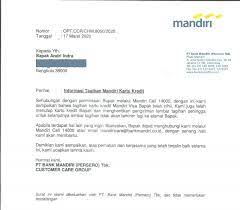 Surat Keterangan Lunas Kartu Kredit Mandiri Belum Diterima Sejak 2016 Media Konsumen