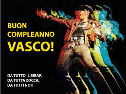 Il compleanno di vasco rossi non è l'unico grande evento di questo 2021. Bibap Zocca Buon Compleanno Al Nostro Vasco Rossi Qui A Facebook