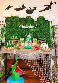 Peter Pan In Neverland First Birthday Party Kara S Party Ideas Baby Boy 1st Birthday Party Boys 1st Birthday Party Ideas Onederland Birthday Party