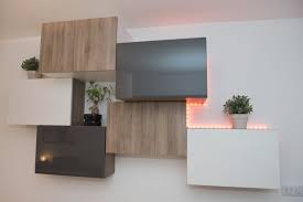 Composition Rangement Mural Ikea Besta Bois Gris Blanc Leds Playroom Ikea Ikea Tv Y Tv Furniture