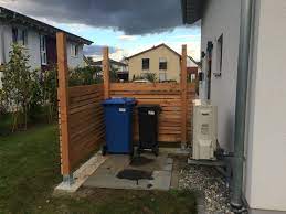 Warmepumpe Mulltonnen Douglasie Warmepumpe Douglasie Warme