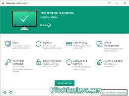 Kaspersky Total Security 2016 90 Days Trial Security Computer Database Parental Control