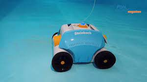 Poolroboter Steinbach Battery Plus Powered By Poolmegastore Youtube