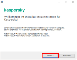 Deinstallieren Von Kaspersky Programmen