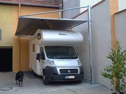 Wohnmobil Carport 3 250 00 Inkl Mwst Uberdachung Carport Parkbereich Garten Auto Pergola Terrasse Schatten Son Carport Wohnmobil Wohnmobil Carports