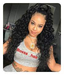 Sweeping strands away from the face but letting lengths hang free gives a youthful yet polished effect. Black Girl Ponytail Styles 26 Ponytail Hairstyles For Black Hair February 2021