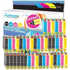 Cartouche d'encre noire de marque francetoner (500 pages) équivalent à epson n°16xl c13t16314010 pour imprimante epson wf2510. 40 Cartouches Jet D Encre Jumao 16xl Compatible Pour Epson Workforce Wf 2510wf Toner Couleur Achat Prix Fnac