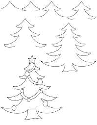 Drawing Christmas Tree Christmas Tree Drawing Easy Christmas Drawings Step By Step Drawing