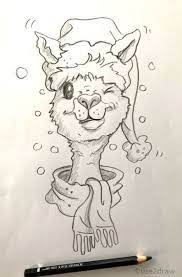 37 Ideas Hat Drawing Funny Xmas Drawing Christmas Drawing Funny Drawings
