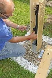 Wasserzapfstelle Im Garten Wasserhahn Garten Wasserzapfsaule Garten Wasserzapfstelle