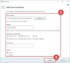 How To Exclude Files Applications And Urls From Scanning In Kaspersky Security Cloud