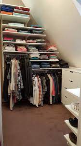 Unser Neues Ankleidezimmer Diy Ikea Selbermachen Regale Schrank Room I Kleiderschrank Fur Dachschrage Ankleide Zimmer Offener Kleiderschrank Dachschrage
