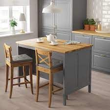 Tornviken Kucheninsel Grau Eiche Ikea Schweiz In 2020 Freestanding Kitchen Island Ikea Kitchen Island Grey Kitchen Island