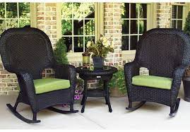 Wicker Patio Chairs Patio Decorating Ideas Wicker Rocking Chair Wicker Patio Furniture Rocking Chair Set