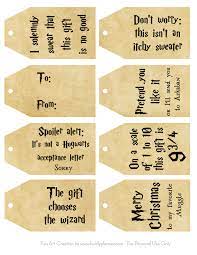 Free Printable Harry Potter Christmas Gift Tags Lovely Planner Harry Potter Gifts Harry Potter Christmas Gifts Harry Potter Christmas