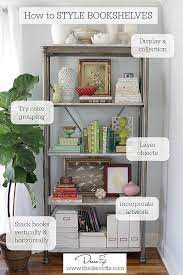 Tips For Styling A Pinterest Perfect Bookshelf Home Decor Bookshelf Decor Decorating Bookshelves