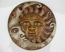 Decorative Sun Amp Moon Wall Hanging Home Decor Sun Art Moon Decor Sun Moon