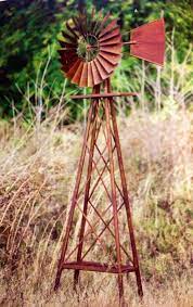 Rusty Windmill Garden Windmill Windmill Vintage Garden