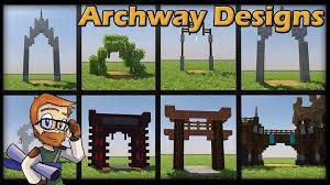 Minecraft 1 12 8 Archway Concept Designs World Archway Concept Designs Minecraft World Minecraft Minecraft Bauanleitung Minecraft Bauplane