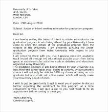 Letter Of Intent Sample For Grad School Elegant Letter Of Intent Graduate School 9 Download Doc Letter Of Intent Formal Business Letter Business Letter Example
