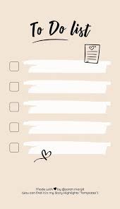 To Do List Template Instagram Partagez Votre To Do List Avec Un Template Structure Et Graphique Planner Pages Instagram Frame Template Instagram Planner