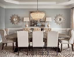 Dining Room Wall Decor Ideas With Mirror And Art Picture Walldecoration Transitional Style Dining Room Dining Room Colors Elegant Dining Room