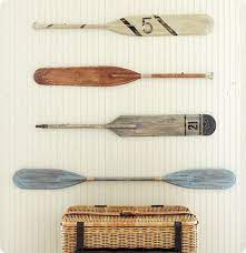 Weathered Oar And Paddle Wall Decor Paddles Oars Paddle Decor Oar Decor