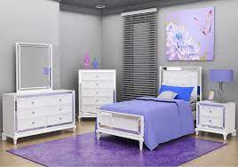 Lacks Uptown 4 Pc Twin Kids Bedroom Set In White Girls Bedroom Furniture Sets Kids Bedroom Furniture Sets Girls Bedroom Sets