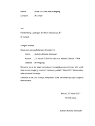 Contoh Surat Permohonan Magang Kerja Yang Baik Dan Benar Surat Tanda Riwayat Hidup