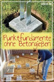 Fundamentsteine Fundamentsteine Fundament Gartenhaus Fundament