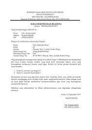 Surat Lengkap Contoh Surat Permohonan Kerjasama Sekolah Dengan Puskesmas Beasiswa Kuliah Sekolah Kepala Sekolah