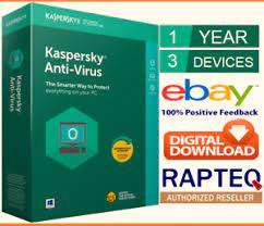 Kaspersky Anti Virus 2021 3 Pcs 1 Year Pc Mac Android Uk Vat Emailed 5 Stars Ebay