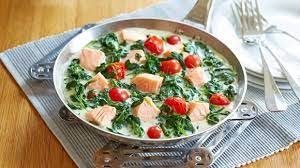 Lachs Spinat Pfanne Knorr De Rezept Lachs Spinat Rezepte Lachs Rezept