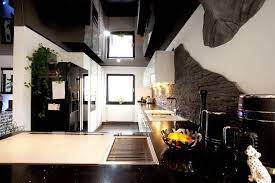 Spanndecke Kuche Schwarz Glanzend Ciling Decken Und Licht Gmbh In Oftersheim Kuche Schwarz Spanndecken Decke