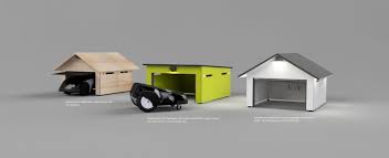 Die Absolut Coolste Rasenmaher Roboter Garage Im Quartier Mit Tor Und Solar Led Fur Automower 310 315 320 420x 43 Robotic Lawn Mower Lawn Solar Led Lights