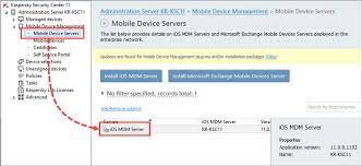 How To Get An Ios Mdm Apns Certificate For Kaspersky Security 10 For Mobile In Kaspersky Security Center 11