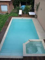 Piscina Y Jacuzzi 8x4m Small Backyard Pools Pool Houses Pool Landscaping