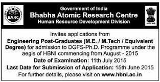 After 10th Std Bhabha Atomic Research Centre Barc Phd Admission Notification 2015 You will get little bit higher stipend that other phd fellows.