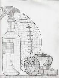 Cross Contour Still Life Cross Contour Line Drawing Contour Line Drawing Contour Drawing
