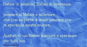 Frasi Per Natale Natale Di Pensieri E Speranza Natale Speranza Porta